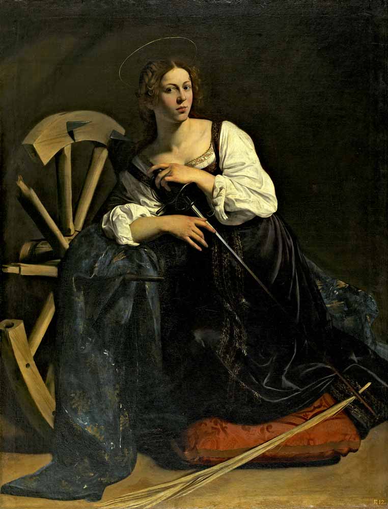Caravaggio – Santa Catalina 1598 | Decademia